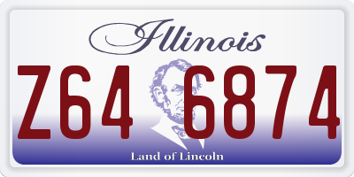 IL license plate Z646874