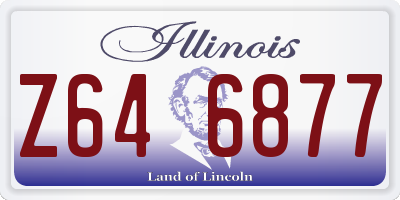 IL license plate Z646877