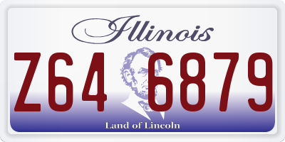 IL license plate Z646879