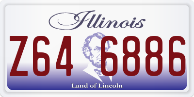 IL license plate Z646886