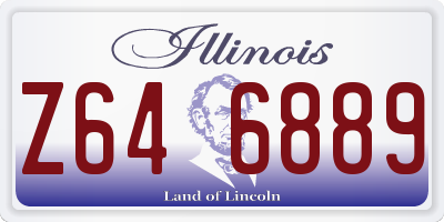 IL license plate Z646889