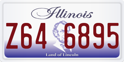 IL license plate Z646895