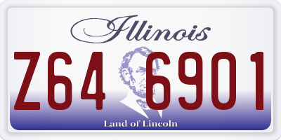 IL license plate Z646901