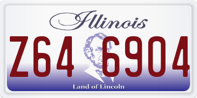IL license plate Z646904
