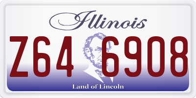 IL license plate Z646908