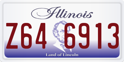 IL license plate Z646913
