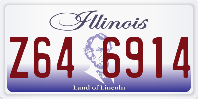 IL license plate Z646914