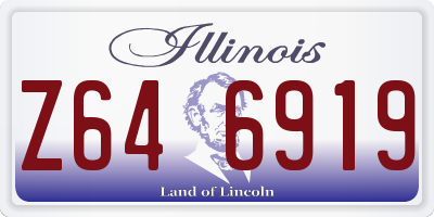 IL license plate Z646919