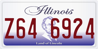 IL license plate Z646924