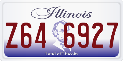 IL license plate Z646927