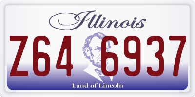 IL license plate Z646937