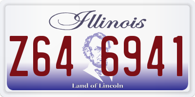 IL license plate Z646941