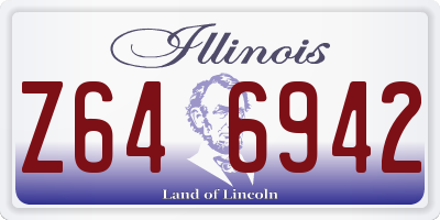 IL license plate Z646942