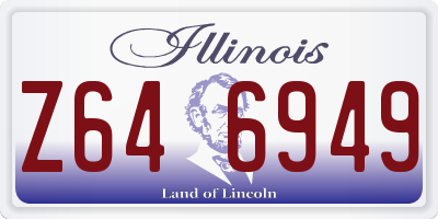 IL license plate Z646949