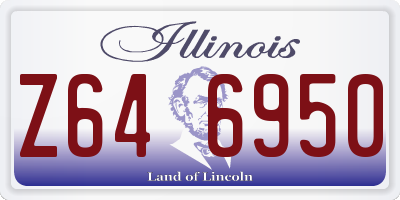 IL license plate Z646950