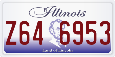 IL license plate Z646953
