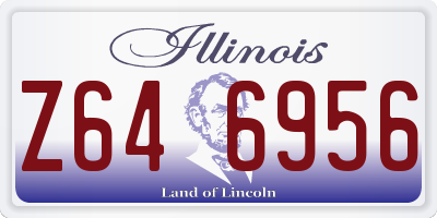 IL license plate Z646956