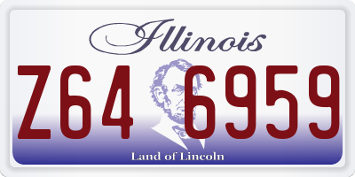 IL license plate Z646959