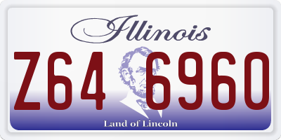 IL license plate Z646960