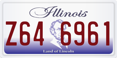IL license plate Z646961