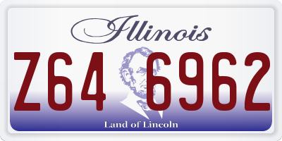 IL license plate Z646962