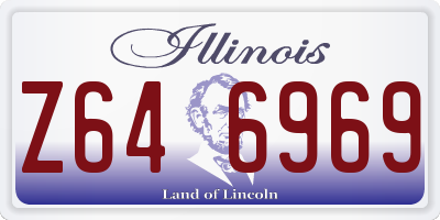 IL license plate Z646969