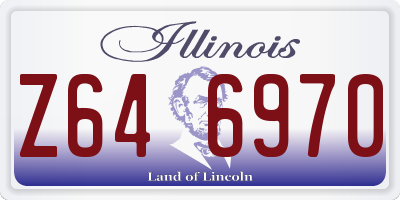 IL license plate Z646970
