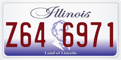 IL license plate Z646971