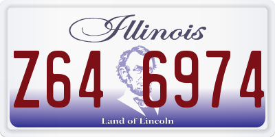IL license plate Z646974
