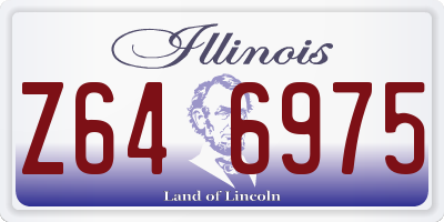 IL license plate Z646975