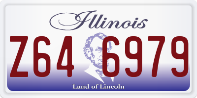 IL license plate Z646979