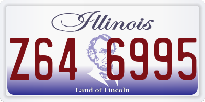 IL license plate Z646995