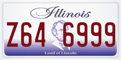 IL license plate Z646999