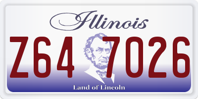 IL license plate Z647026