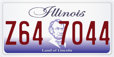 IL license plate Z647044