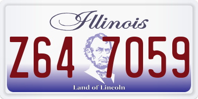 IL license plate Z647059