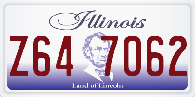 IL license plate Z647062
