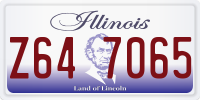 IL license plate Z647065