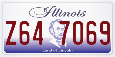 IL license plate Z647069