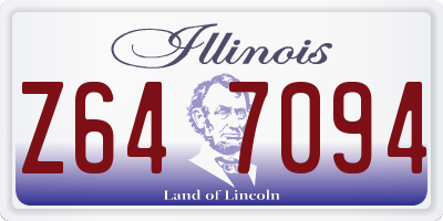 IL license plate Z647094
