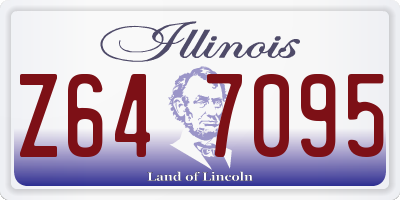 IL license plate Z647095