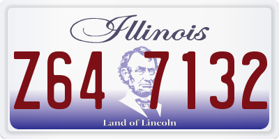 IL license plate Z647132