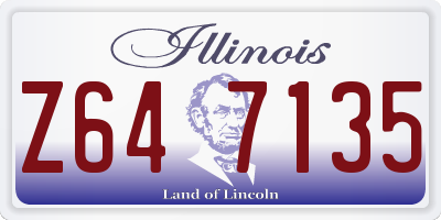 IL license plate Z647135