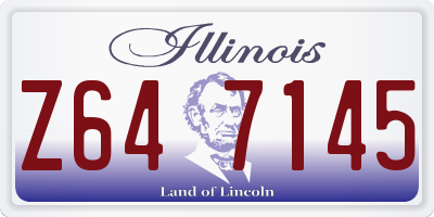 IL license plate Z647145