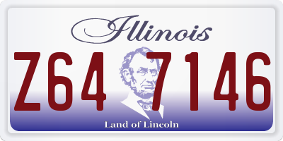 IL license plate Z647146
