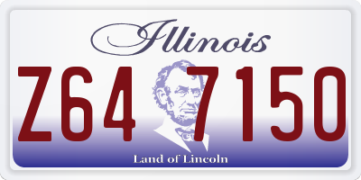 IL license plate Z647150