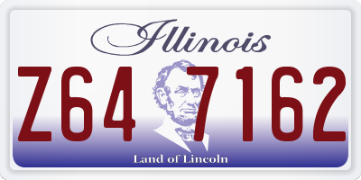 IL license plate Z647162