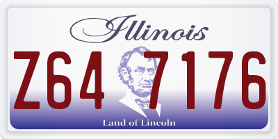 IL license plate Z647176