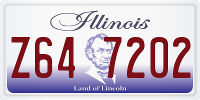 IL license plate Z647202