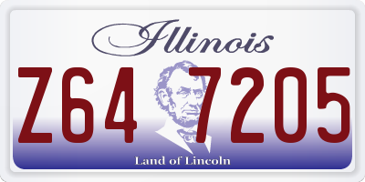 IL license plate Z647205